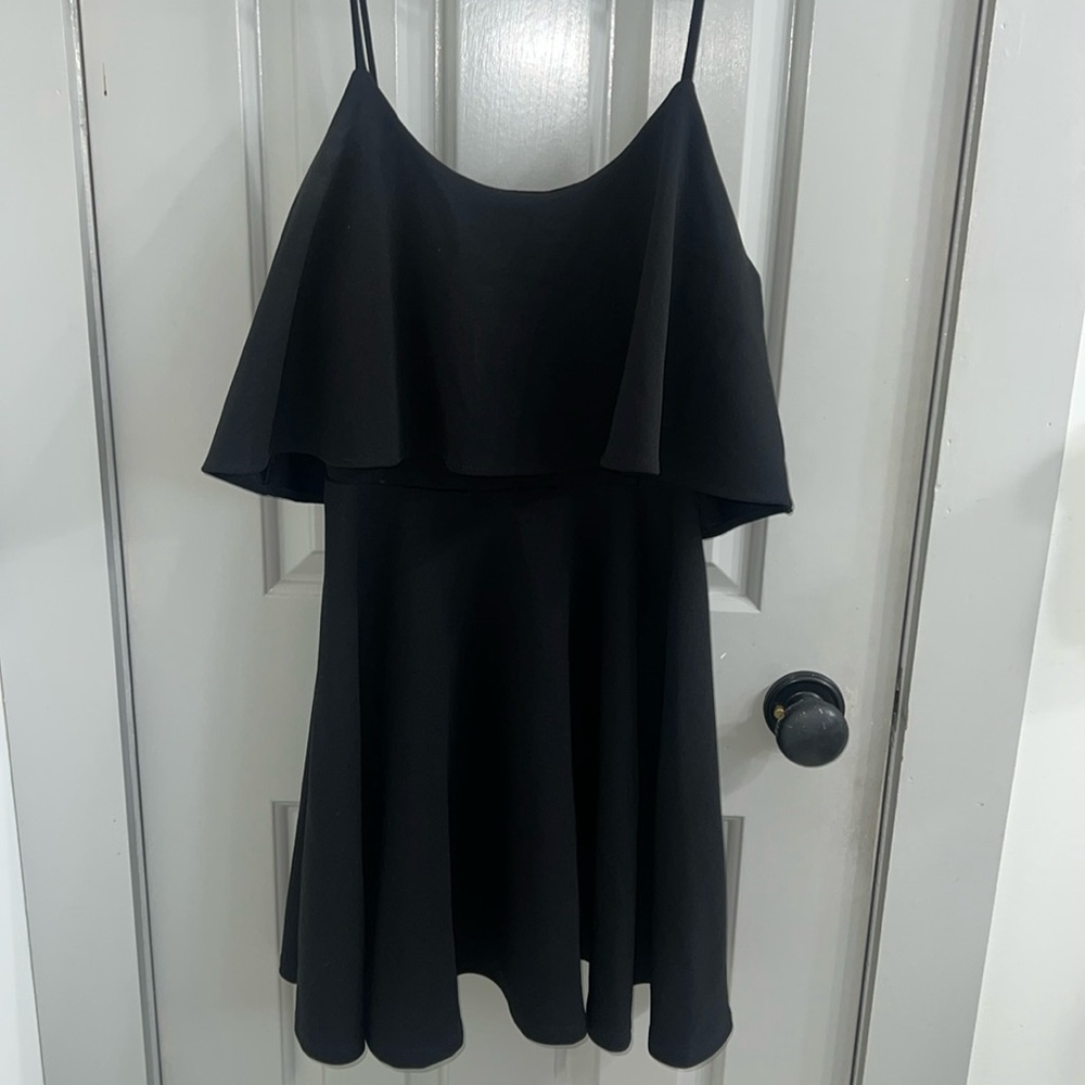 Lock & Key Mini Flouncy Ruffle Party Dress Size 6-8